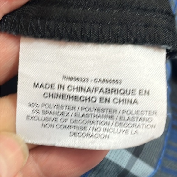 Nike Golf Tour Performance Shorts Men's 32 Blue Plaid Dri-Fit Inseam 11.75" - Picture 4 of 13